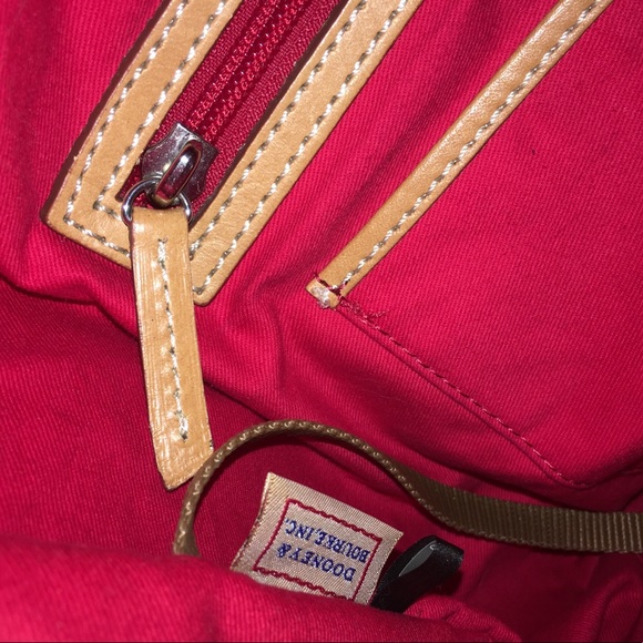 Dooney & Bourke Maroon Bag - Picture 5 of 8